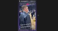 Via Instagram - Jenson Brooksby during the NBA match between Sacramento Kings and Washington Wizards.